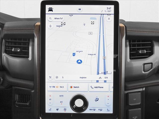 new 2025 Ford F-150 Lightning car, priced at $75,560