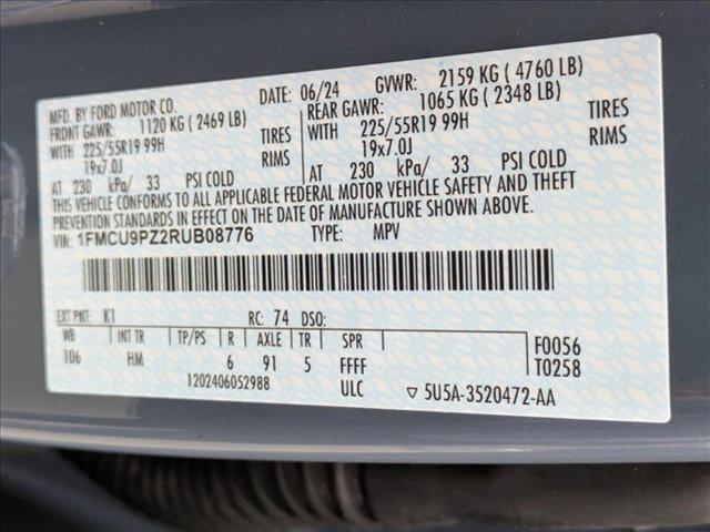 new 2024 Ford Escape car, priced at $36,679