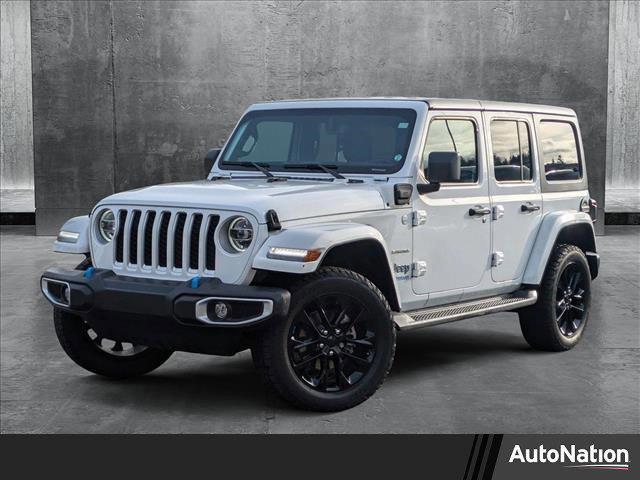 used 2022 Jeep Wrangler Unlimited 4xe car, priced at $31,498