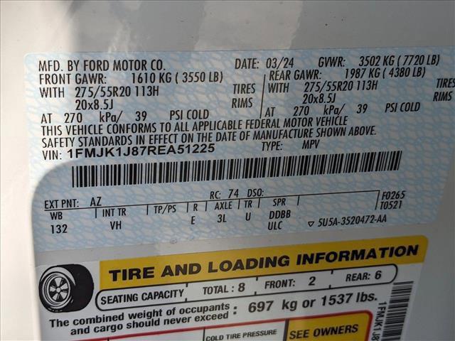 new 2024 Ford Expedition Max car, priced at $69,060