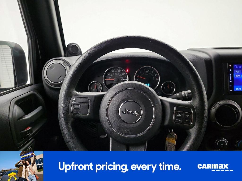 used 2013 Jeep Wrangler car, priced at $17,998