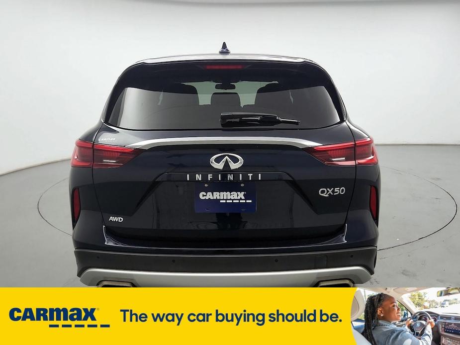 used 2021 INFINITI QX50 car, priced at $25,998