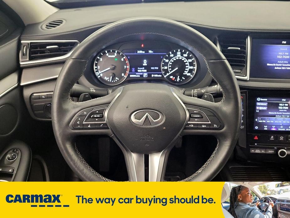 used 2021 INFINITI QX50 car, priced at $26,998