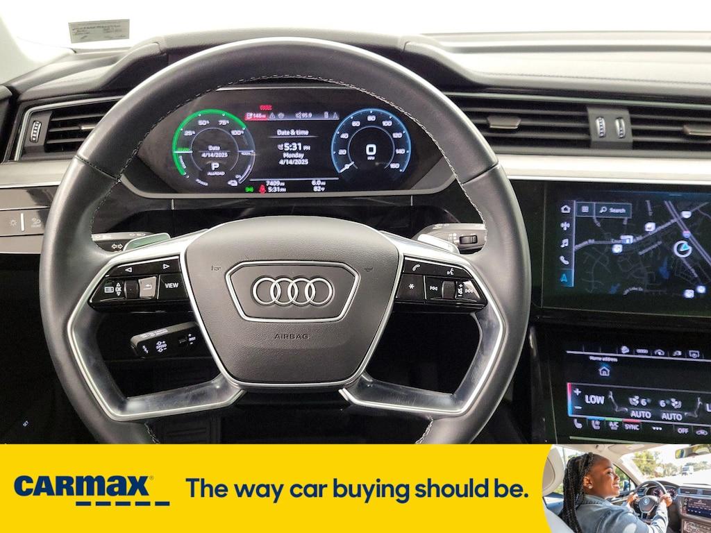 used 2024 Audi Q8 e-tron car, priced at $49,998