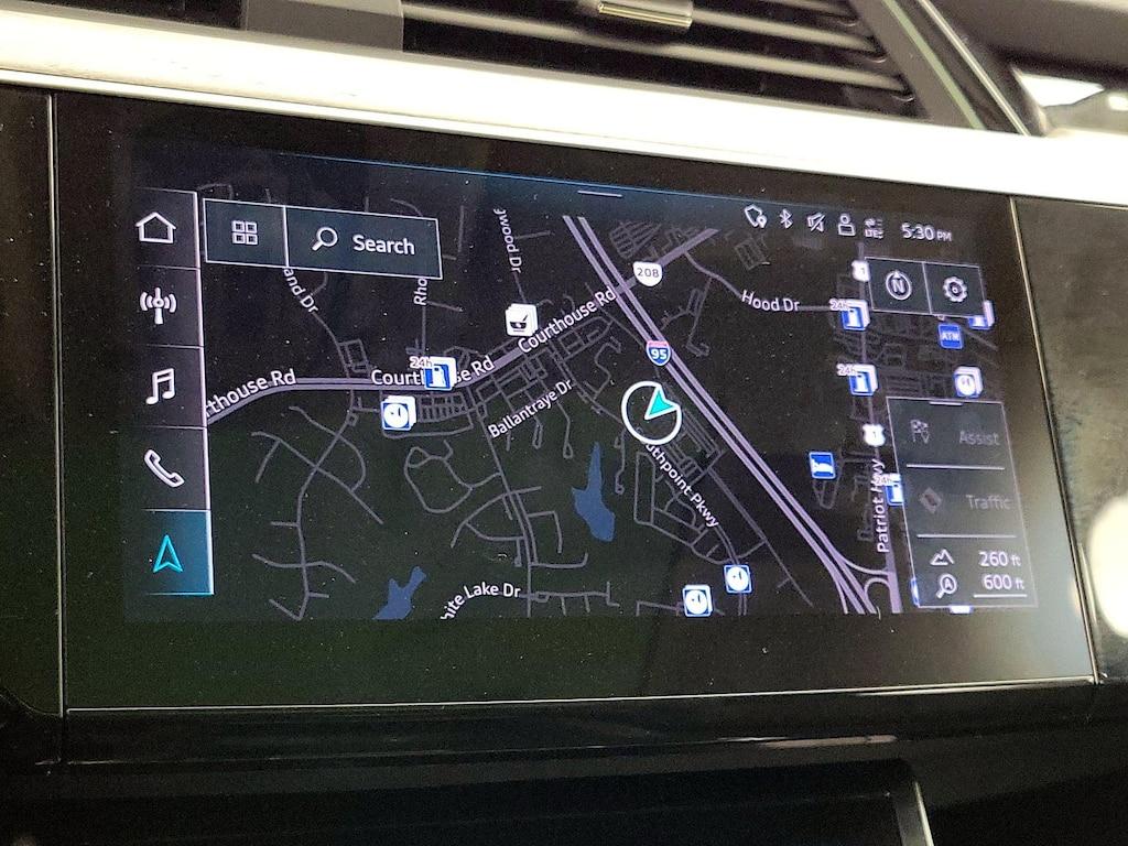 used 2024 Audi Q8 e-tron car, priced at $49,998
