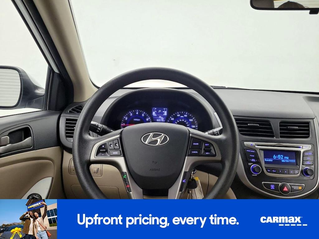 used 2017 Hyundai Accent car, priced at $12,998