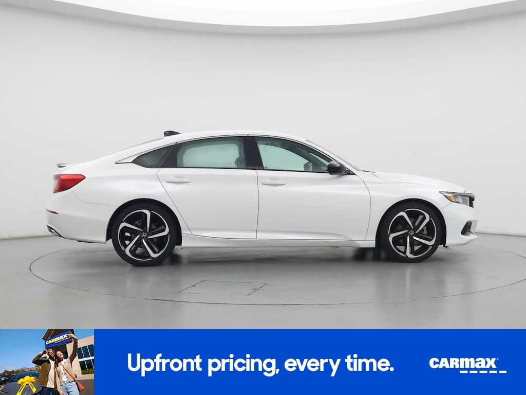used 2021 Honda Accord car, priced at $27,998