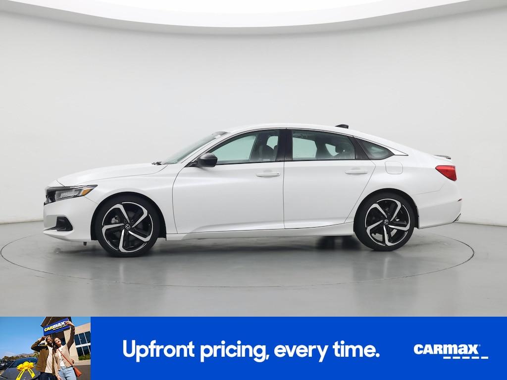 used 2021 Honda Accord car, priced at $27,998