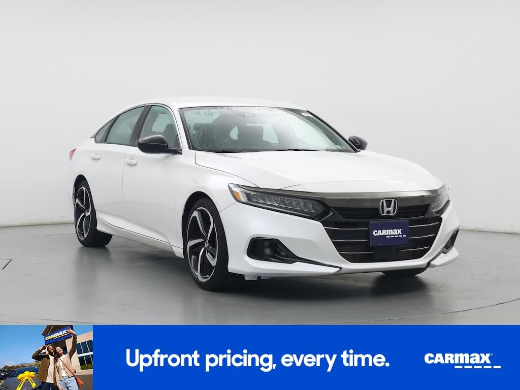 used 2021 Honda Accord car, priced at $27,998