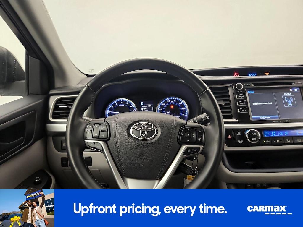 used 2017 Toyota Highlander car, priced at $25,998