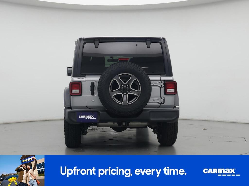 used 2018 Jeep Wrangler car, priced at $26,998