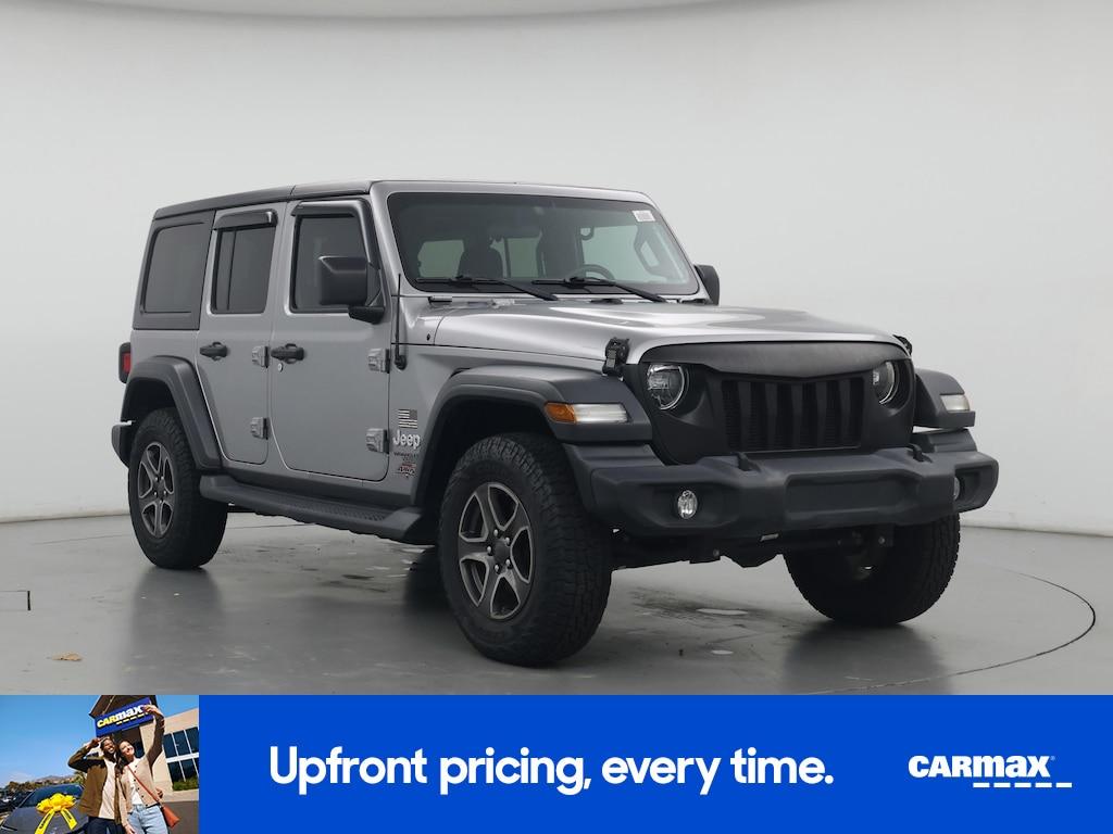 used 2018 Jeep Wrangler car, priced at $26,998