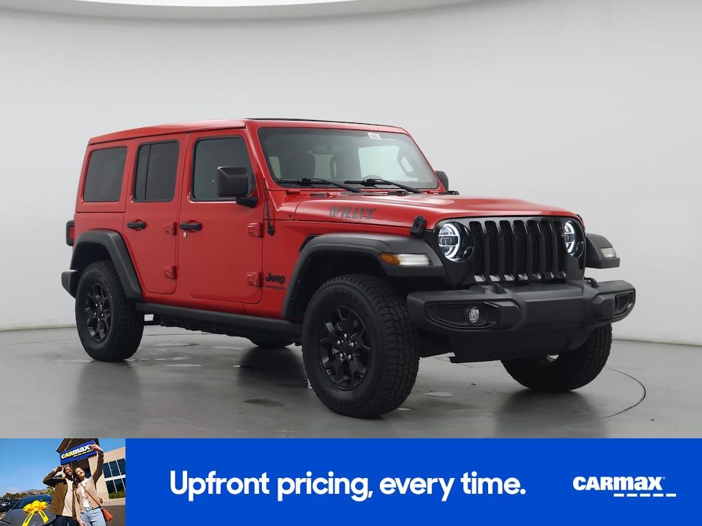 used 2021 Jeep Wrangler car, priced at $32,998