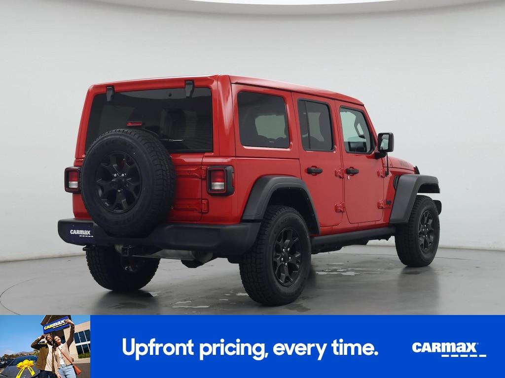 used 2021 Jeep Wrangler car, priced at $32,998