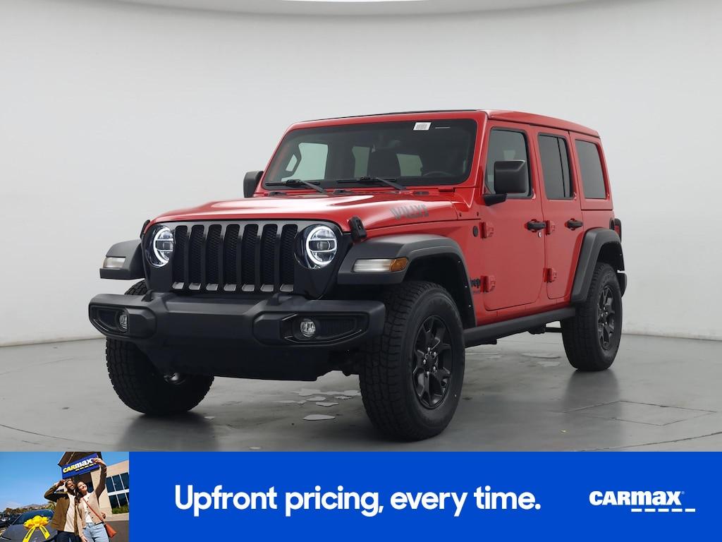 used 2021 Jeep Wrangler car, priced at $32,998