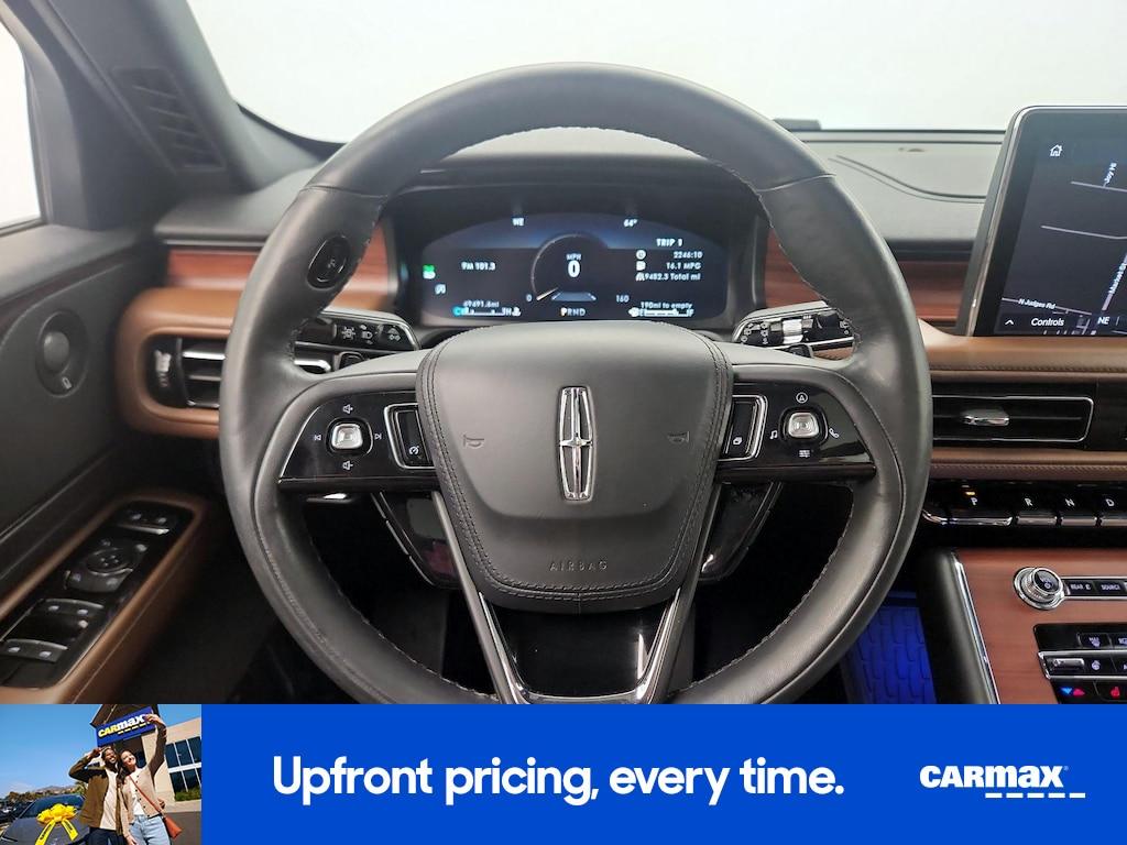 used 2022 Lincoln Aviator car, priced at $40,998
