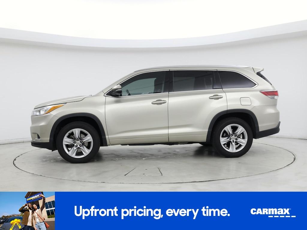 used 2015 Toyota Highlander car, priced at $19,998