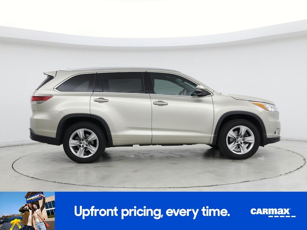 used 2015 Toyota Highlander car, priced at $19,998