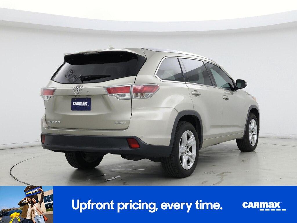 used 2015 Toyota Highlander car, priced at $19,998