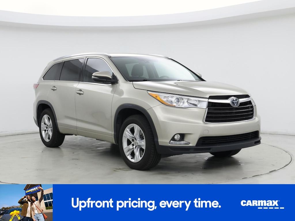 used 2015 Toyota Highlander car, priced at $19,998