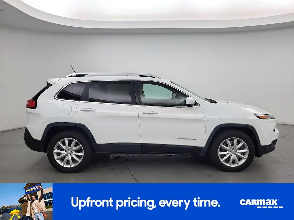 used 2015 Jeep Cherokee car, priced at $13,998