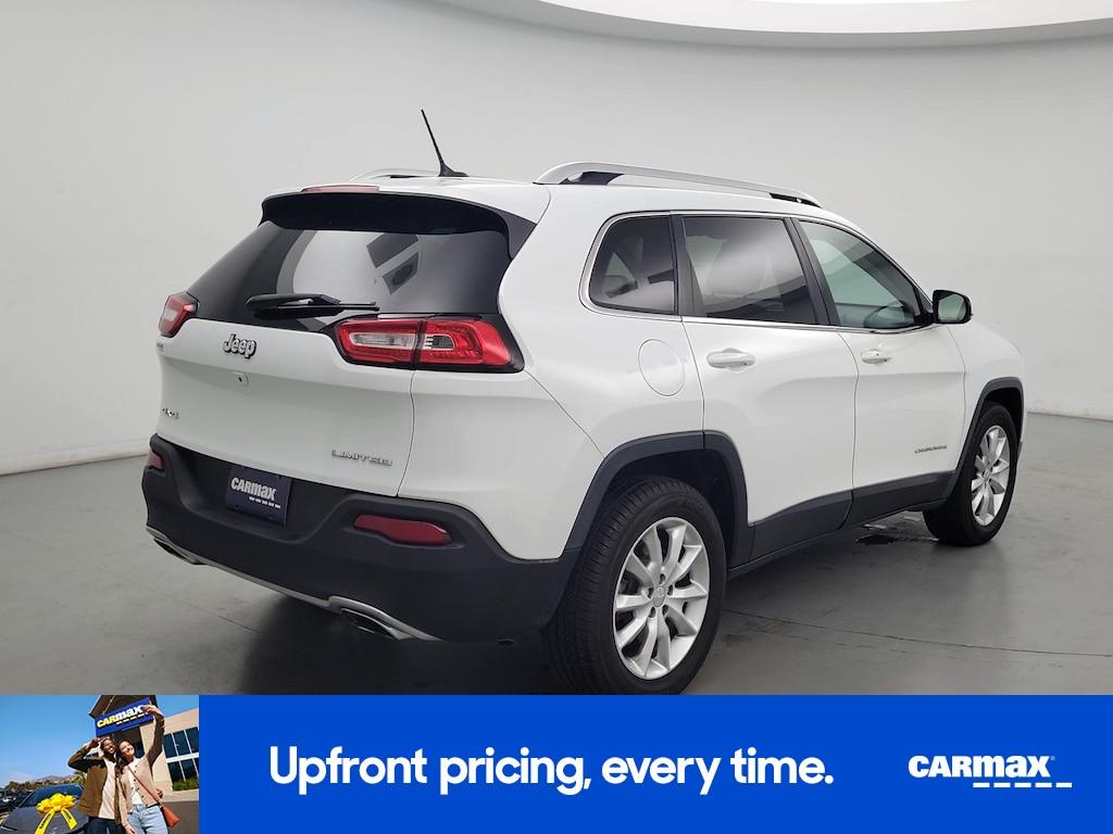 used 2015 Jeep Cherokee car, priced at $13,998
