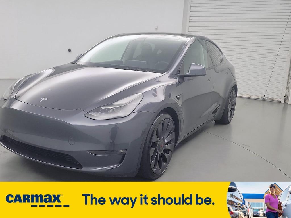 used 2022 Tesla Model Y car, priced at $34,998