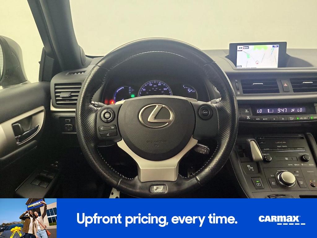 used 2016 Lexus CT 200h car, priced at $22,998