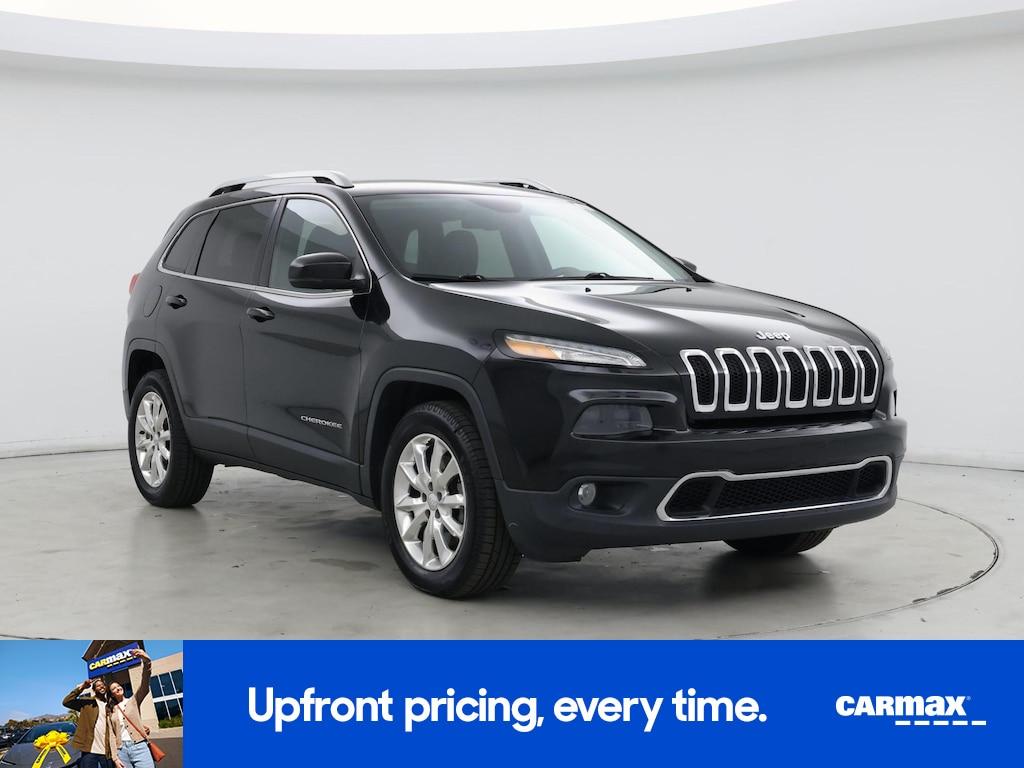 used 2016 Jeep Cherokee car, priced at $13,998