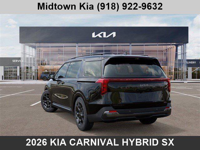 new 2026 Kia Carnival Hybrid car, priced at $50,259