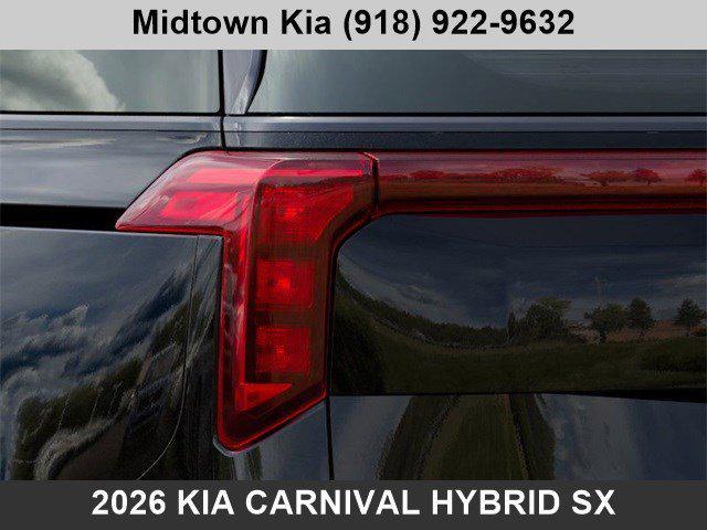 new 2026 Kia Carnival Hybrid car, priced at $50,259