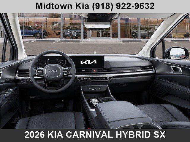 new 2026 Kia Carnival Hybrid car, priced at $50,259