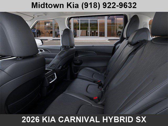 new 2026 Kia Carnival Hybrid car, priced at $50,259