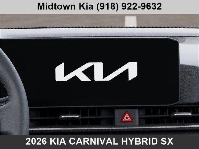 new 2026 Kia Carnival Hybrid car, priced at $50,259