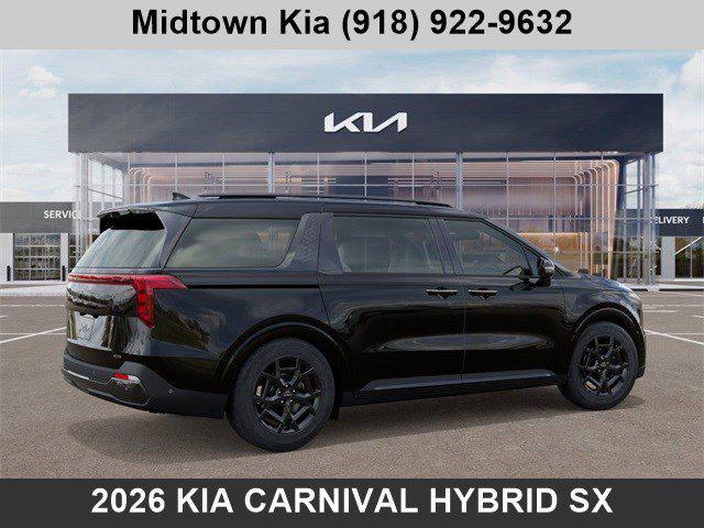 new 2026 Kia Carnival Hybrid car, priced at $50,259