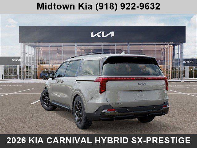 new 2026 Kia Carnival Hybrid car, priced at $55,315