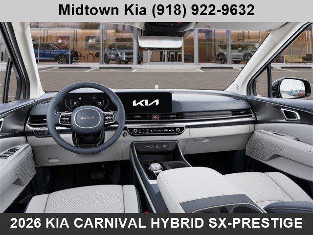 new 2026 Kia Carnival Hybrid car, priced at $55,315