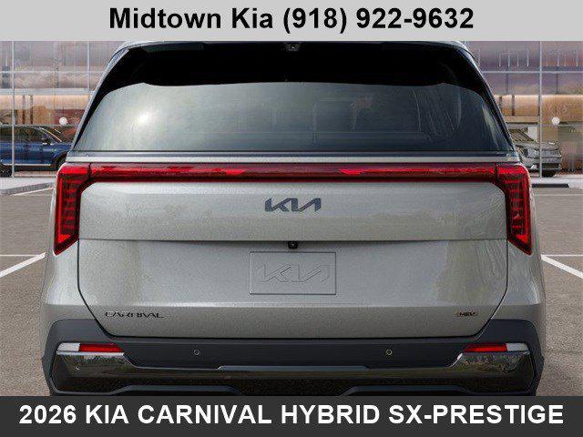 new 2026 Kia Carnival Hybrid car, priced at $55,315