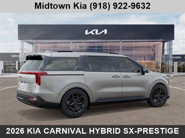 new 2026 Kia Carnival Hybrid car, priced at $55,315
