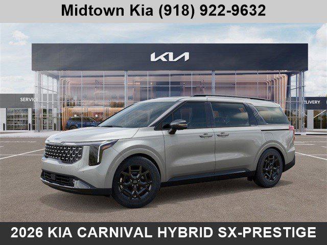 new 2026 Kia Carnival Hybrid car, priced at $55,315