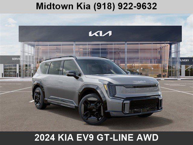 new 2024 Kia EV9 car, priced at $75,390