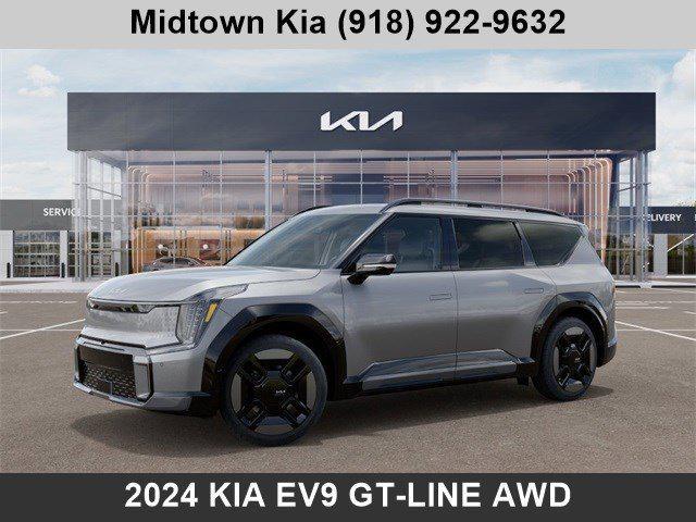 new 2024 Kia EV9 car, priced at $75,390