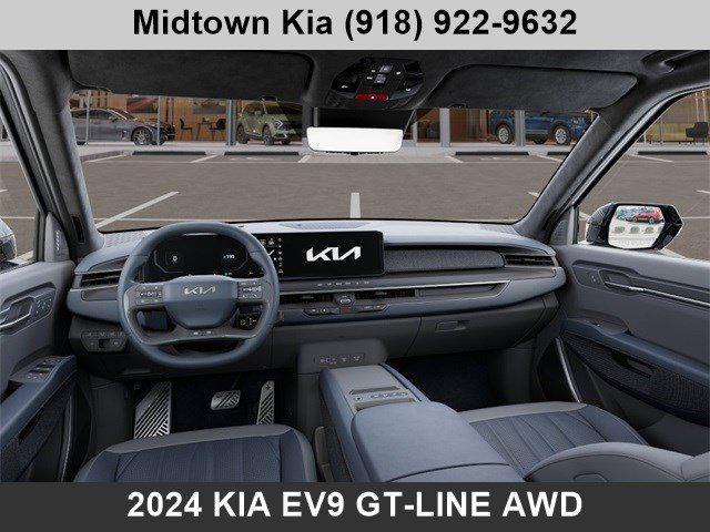 new 2024 Kia EV9 car, priced at $75,390