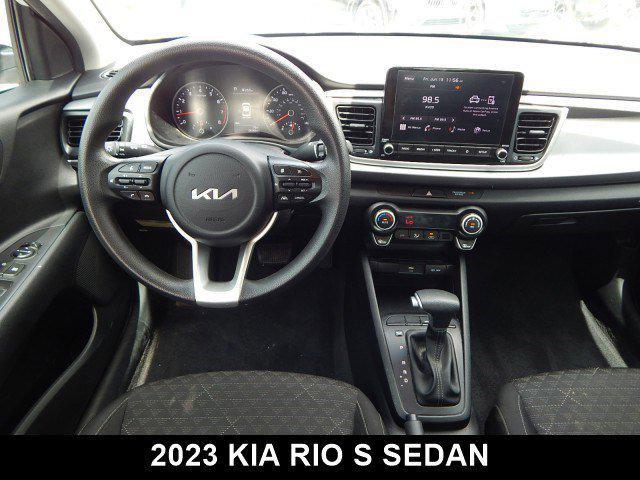 used 2023 Kia Rio car, priced at $17,385