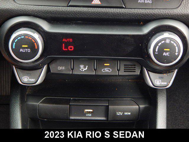 used 2023 Kia Rio car, priced at $17,385