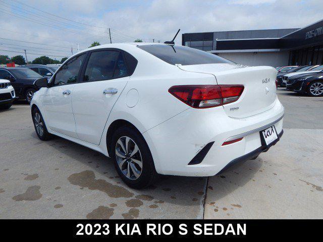 used 2023 Kia Rio car, priced at $17,385
