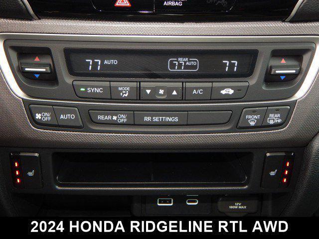 used 2024 Honda Ridgeline car, priced at $38,339