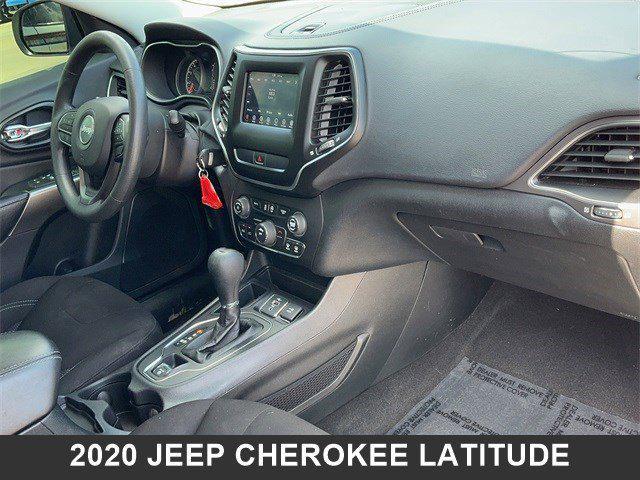 used 2020 Jeep Cherokee car, priced at $14,487