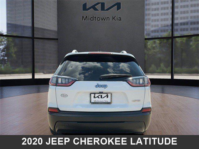 used 2020 Jeep Cherokee car, priced at $14,487