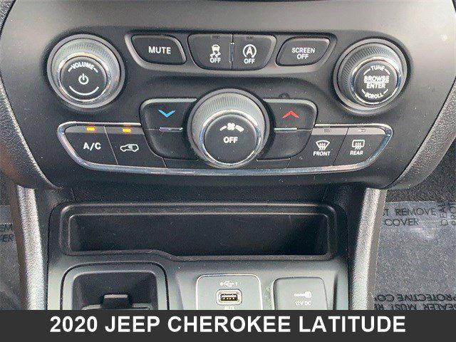 used 2020 Jeep Cherokee car, priced at $14,487